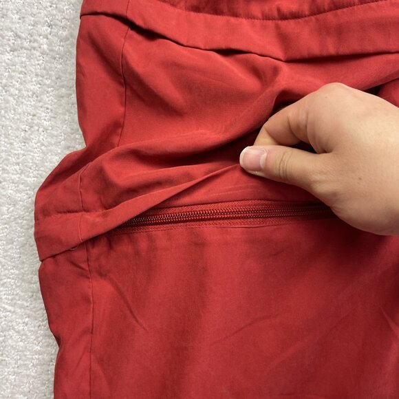 Y2K Levi's Silvertab Nylon Convertible Tech Pants Baggy Orange Size 34 x 34 - Picture 11 of 15